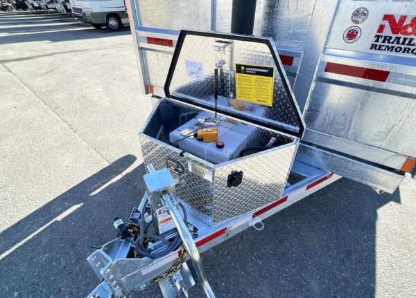0B05FE5C-95AA-460C-8A3C-694A1B69F722.jpg 2025 N&N Trailers 7×14 14K Galvanized Hydraulic Dump Trailer