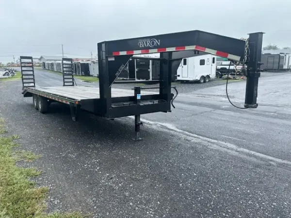 2021-Quality-8.5-x-24-Gooseneck-Equipment-Trailer-7K-Axles-Beavertail-Ladder-Ramps-1-1.webp 2021 Quality 8.5 x 24 Gooseneck Equipment Trailer