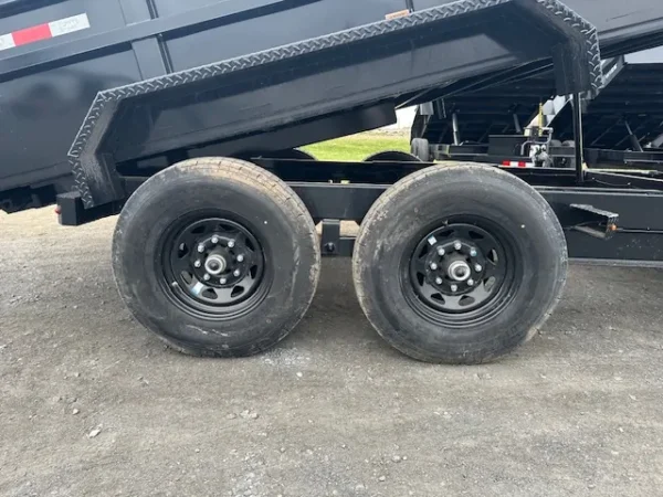 2024-CAM-SUPERLINE-7X16-DUMP-TRAILER-LADDER-RAMPS-5.webp 2024 CAM Superline 7×14 Low Profile Dump Trailer Telescopic Lift