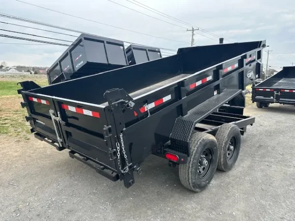 2024-CAM-SUPERLINE-7X16-DUMP-TRAILER-LADDER-RAMPS-6.webp 2024 CAM Superline 7×14 Low Profile Dump Trailer Telescopic Lift