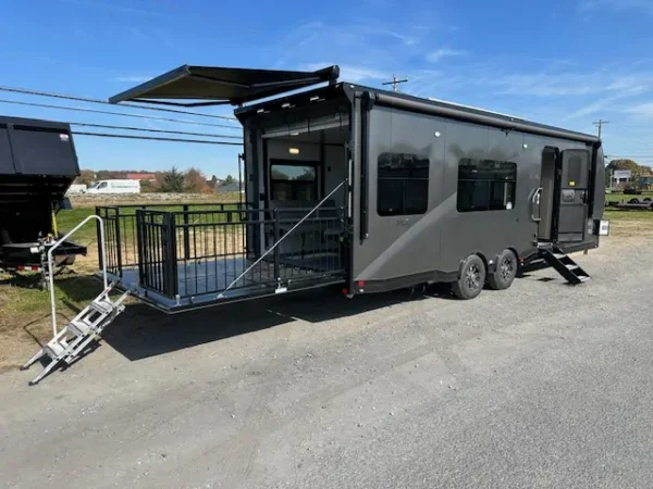 ATC 8.5×28 Aluminum Travel Trailer Toy Hauler
