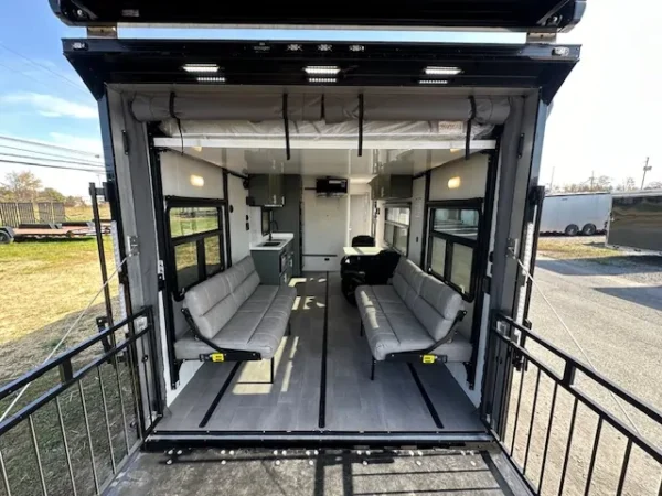 ATC 8.5×28 Aluminum Travel Trailer Toy Hauler