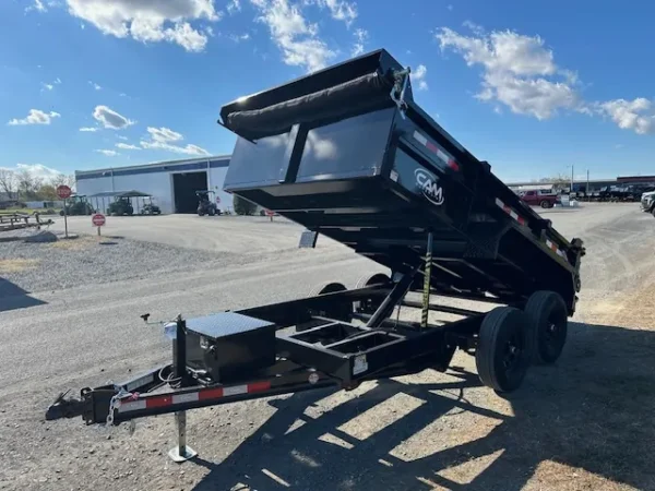 2025-CAM-SUPERLINE-DUMP-TRAILER-TARP-KIT-LADDER-RAMPS-1.webp CAM Superline 6 x 12 Dump Trailer