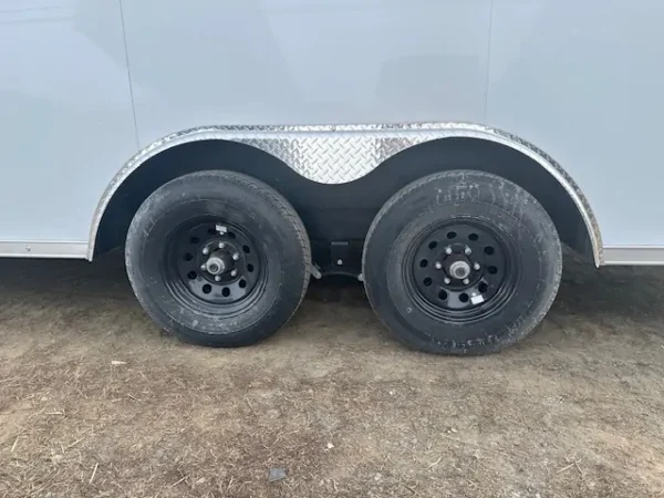 Formula 8.5 x 24 Aluminum Enclosed Car Hauler  -  V Nose