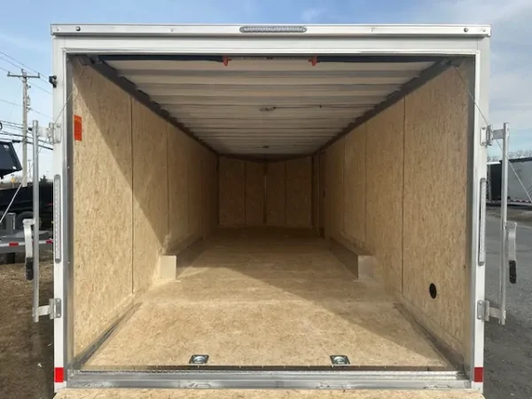 Formula 8.5 x 24 Aluminum Enclosed Car Hauler  -  V Nose