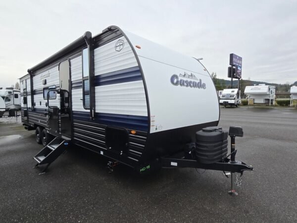 2025-Forest-River-Cascade-26DBH-Travel-Trailer-Stock-FCM628-on-sale-at-Poulsbo-RV.jpg 2025 Forest River Cascade 26DBH
