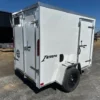 2025-HOMESTEADER-5X8-ENCLOSED-CARGO-TRAILER-BARN-DOORS-1.webp Homesteader 5 x 8 Enclosed V Nose Cargo