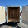 2025-HOMESTEADER-5X8-ENCLOSED-CARGO-TRAILER-BARN-DOORS-5.webp Homesteader 5 x 8 Enclosed V Nose Cargo