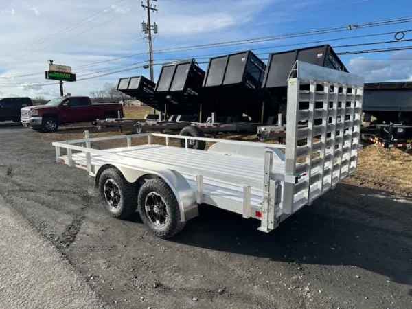 2025-SPORTHAVEN-7X14-ALUMINUM-UTILITY-TRAILER-ALUMINUM-WHEELS-SPARE-TIRE-4-1.webp Sport Haven 7×14 Aluminum Landscape Trailer
