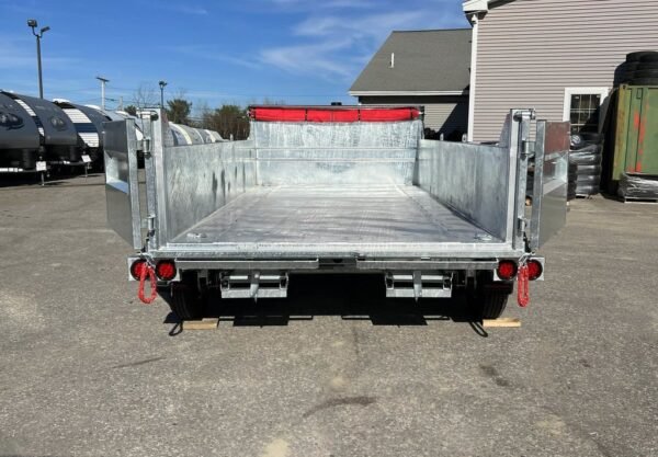 286C0A92-E5A4-4CBD-9A24-7D9B7F64E4EC.jpg 2025 N&N Trailers 7×14 14K Galvanized Hydraulic Dump Trailer