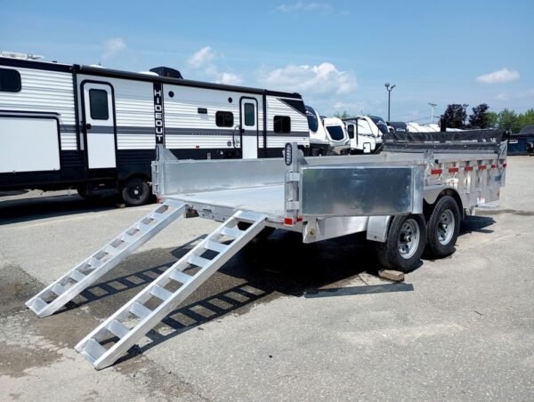 37818A5F-AC9B-45E3-A547-1A6D282B7375.jpg 2026 Mission Trailers 7×16 14K Aluminum Hydraulic Dump