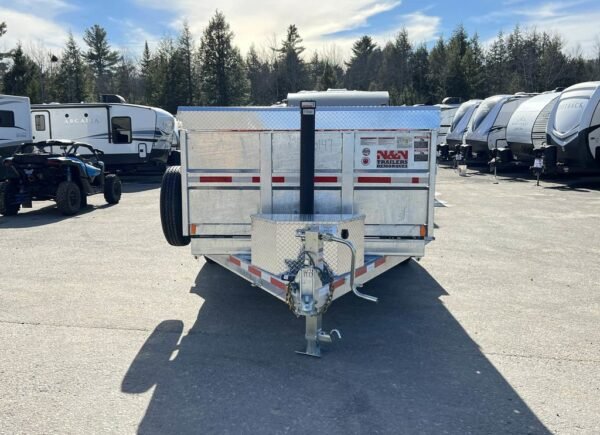 4E03B60E-4AB9-4CF6-BAF9-D35178ED6C00.jpg 2025 N&N Trailers 7×14 14K Galvanized Hydraulic Dump Trailer