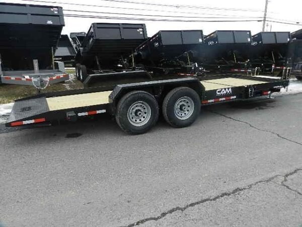 7CAM20STT-CAM-SUPERLINE-SPLIT-TILT-PALLET-FORK-CARRIER-6.jpg CAM Superline 7 x 20 Equipment Trailer Split Tilt