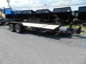 CAM Superline 7 x 19 Equipment Trailer Split Tilt