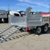 A36675E3-982E-49E5-8924-7A8C04C217A2.jpg 2025 N&N Trailers 7×14 14K Galvanized Hydraulic Dump Trailer