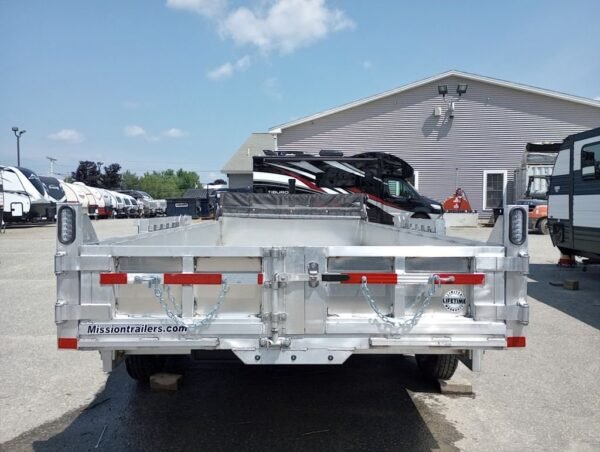 B6CE3FC9-4A50-4DAF-9719-F285DE0E17A5.jpg 2026 Mission Trailers 7×16 14K Aluminum Hydraulic Dump