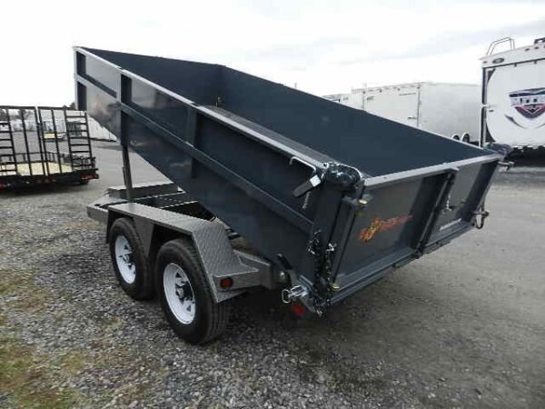 BWISE-6x12-Dump-Trailer-Combo-Gate-Ladder-Ramps-5-1.jpg BWise 6 x 12 Low Profile Dump Trailer Combo Gate and Ramps