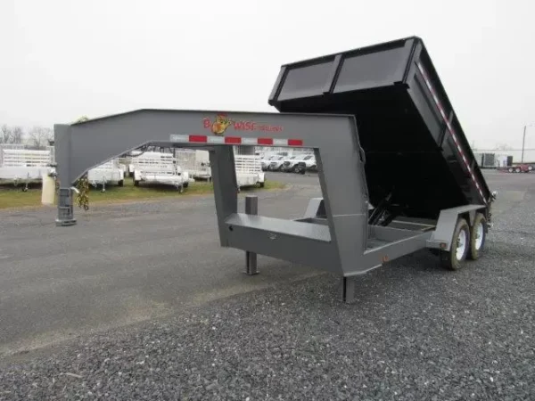 BWISE-7x14-Gooseneck-Dump-Trailer-Combo-Gate-Slide-Out-Ramps-Hydrualic-Jacks-3.webp BWise 7 x 14 Gooseneck Dump Trailer Combo Gate & Ramps