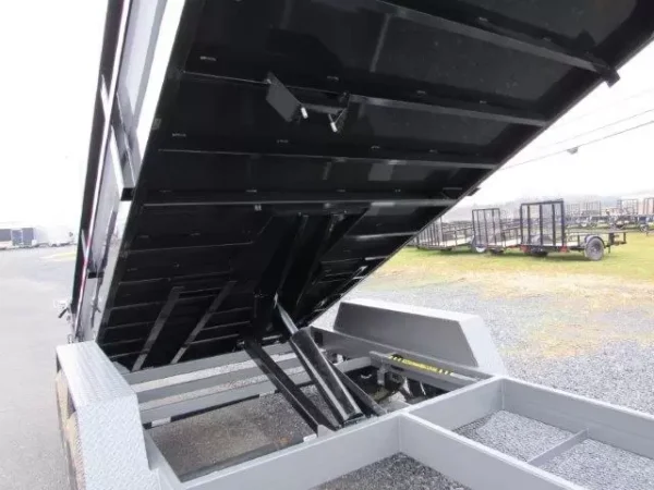 BWISE-7x14-Gooseneck-Dump-Trailer-Combo-Gate-Slide-Out-Ramps-Hydrualic-Jacks-5.webp BWise 7 x 14 Gooseneck Dump Trailer Combo Gate & Ramps