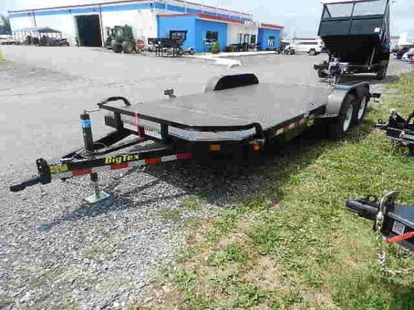 Big Tex 83″ x 18′ Steel Deck Car Trailer 10K GVW