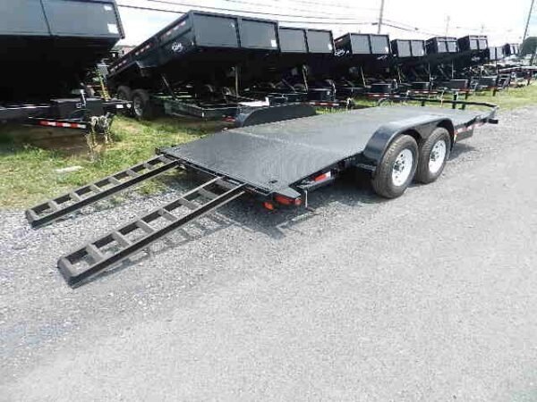 Big Tex 83″ x 18′ Steel Deck Car Trailer 10K GVW