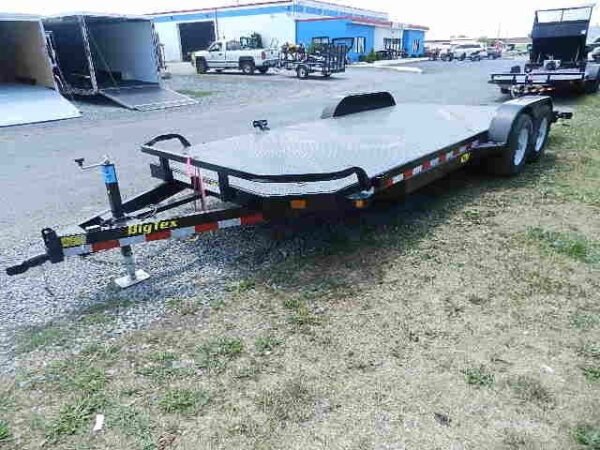 Big-Tex-10DM-20BK-Steel-Deck-Car-Hauler-3-1.jpg Big Tex 83″ x 20′ Steel Deck Car Trailer 10K GVW