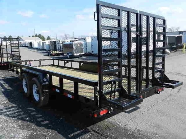 Big-Tex-14PI-20-Heavy-Duty-Landscape-Trailer-Split-Gate-3-1.jpg Big Tex 7 x 20 Heavy Duty Landscape Trailer Split Gate