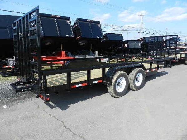 Big-Tex-14PI-20-Heavy-Duty-Landscape-Trailer-Split-Gate-4-1.jpg Big Tex 7 x 20 Heavy Duty Landscape Trailer Split Gate