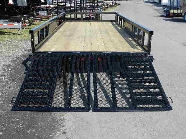 Big-Tex-14PI-20-Heavy-Duty-Landscape-Trailer-Split-Gate-7-1-1.jpg Big Tex 7 x 20 Heavy Duty Landscape Trailer Split Gate