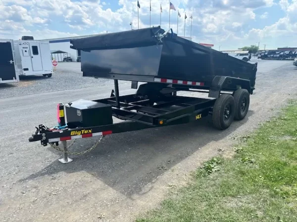 Big-Tex-7-x-14-Dump-Trailer-Combo-Gate-Slide-Out-Ramps-Scissor-Lift-Tarp-Kit-14LX-4.webp Big Tex 7 x 14 Channel Frame Dump Trailer 14LX
