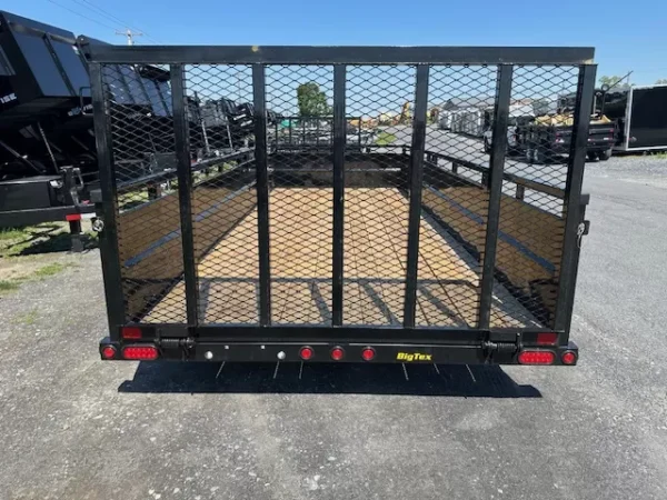 Big-Tex-70TV-7-x-18-Landscape-Utility-Trailer-Solid-Steel-Sides-Rear-Ramp-Gate-5.webp Big Tex 7 x 18 Landscape Utility Trailer