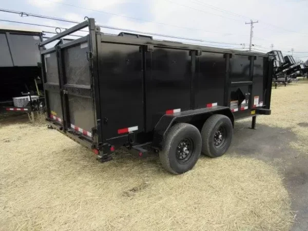 Big-Tex-7x14-Gooseneck-Dump-Trailer-14GX-Scissor-Lift-Solid-Steel-Side-Extensions-4.webp Big Tex 7 x 14 Gooseneck Dump Trailer Solid High Sides