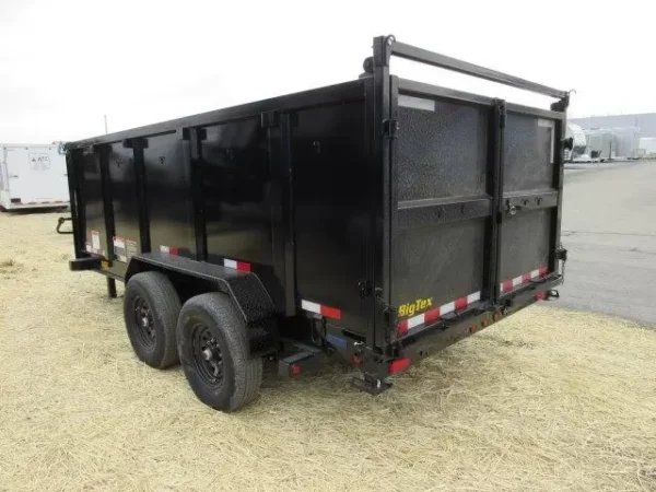 Big-Tex-7x14-Gooseneck-Dump-Trailer-14GX-Scissor-Lift-Solid-Steel-Side-Extensions-5.webp Big Tex 7 x 14 Gooseneck Dump Trailer Solid High Sides