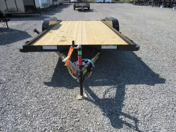 Big-Tex-7x16-Economy-Open-Car-Trailer-Flat-Deck-Slide-Out-Ramps-2.webp Big Tex 7 x 16 Economy Tandem Axle Car Hauler