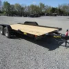Big-Tex-7x16-Economy-Open-Car-Trailer-Flat-Deck-Slide-Out-Ramps-3.webp Big Tex 7 x 16 Economy Tandem Axle Car Hauler