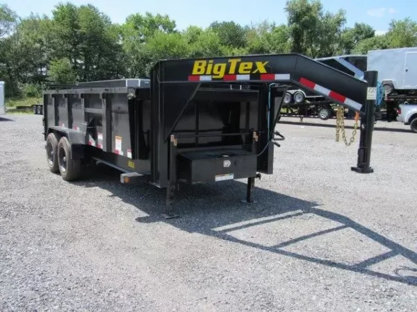 Big-Tex-7x16-Super-Heavy-Duty-Dump-Trailer-Gooseneck-Coupler-High-Sides-Barn-Door-Gate-3.webp Big Tex 7 x 16 Gooseneck Dump Trailer 10K Axles