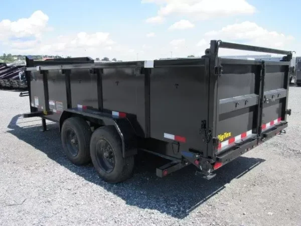 Big-Tex-7x16-Super-Heavy-Duty-Dump-Trailer-Gooseneck-Coupler-High-Sides-Barn-Door-Gate-5.webp Big Tex 7 x 16 Gooseneck Dump Trailer 10K Axles