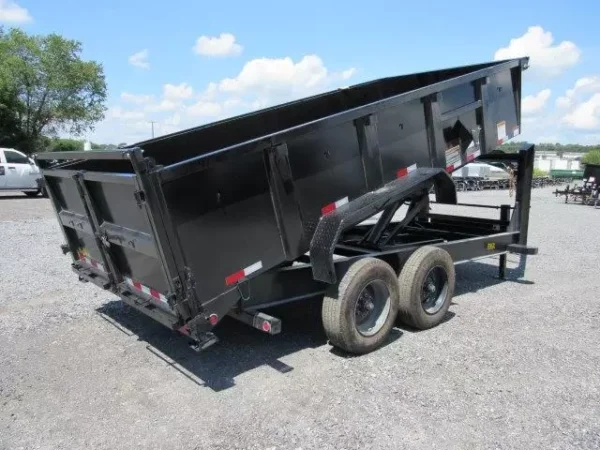 Big-Tex-7x16-Super-Heavy-Duty-Dump-Trailer-Gooseneck-Coupler-High-Sides-Barn-Door-Gate-8.webp Big Tex 7 x 16 Gooseneck Dump Trailer 10K Axles