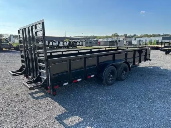 Big-Tex-7x20-Landscape-Utility-Trailer-Split-Rear-Gate-10TV-20-Solid-Steel-Sides-4.webp Big Tex 7 x 20 Landscape Utility Trailer