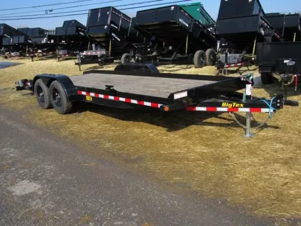 Big-Tex-7x20-Open-Car-Trailer-Wood-Deck-Slide-Out-Ramps-10K-GVW-3.webp Big Tex 83″ x 20′ Wood Deck Open Car Trailer 10K GVW