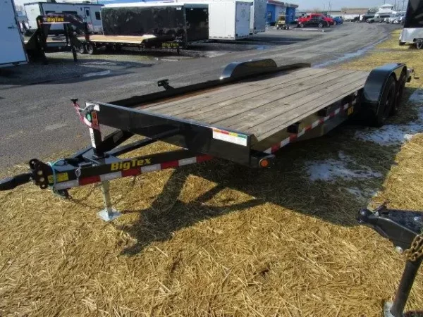 Big-Tex-7x20-Open-Car-Trailer-Wood-Deck-Slide-Out-Ramps-10K-GVW-5-1.webp Big Tex 83″ x 20′ Wood Deck Open Car Trailer 10K GVW