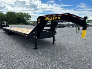 Big Tex 8.5 x 35 Gooseneck Deckover Equipment Trailer  -  Mega Ramps