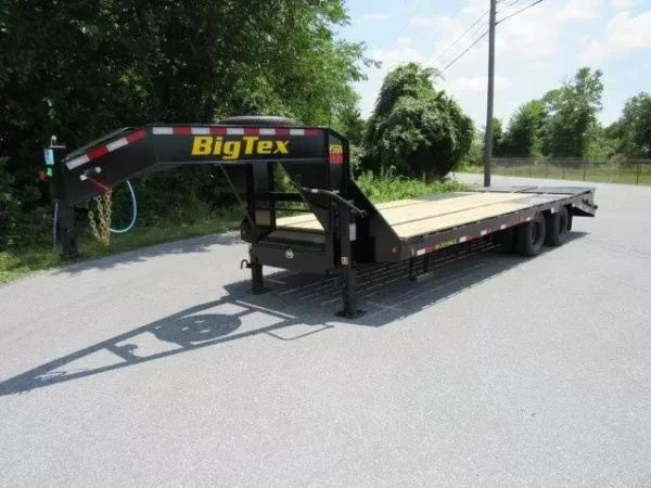 Big-Tex-Gooseneck-Trailer-25GN-20BK5MR-12K-Axle-Mega-Ramps-Deckover-Equipment-1-1.webp Big Tex 8.5 x 25 Heavy Duty Gooseneck Equipment Trailer