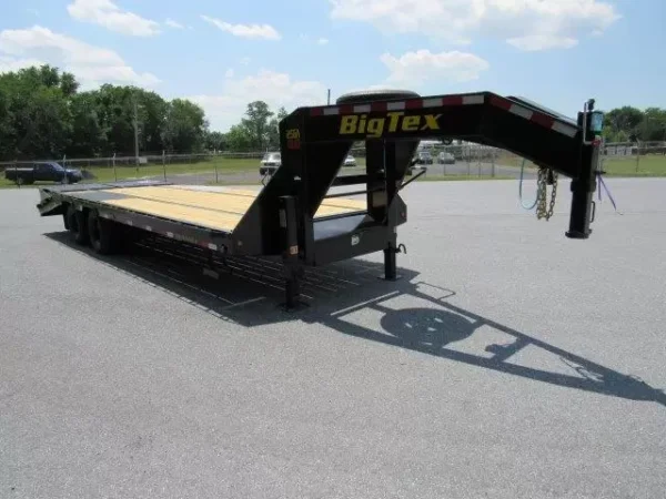 Big-Tex-Gooseneck-Trailer-25GN-20BK5MR-12K-Axle-Mega-Ramps-Deckover-Equipment-2.webp Big Tex 8.5 x 25 Heavy Duty Gooseneck Equipment Trailer
