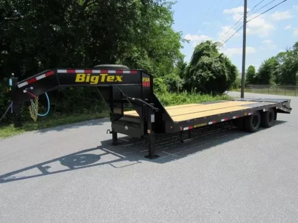 Big-Tex-Gooseneck-Trailer-25GN-20BK5MR-12K-Axle-Mega-Ramps-Deckover-Equipment-7.webp Big Tex 8.5 x 25 Heavy Duty Gooseneck Equipment Trailer