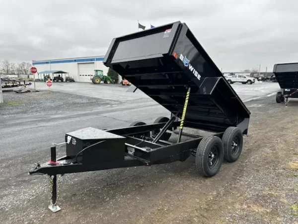 Bwise-5-x-10-Low-Profile-Dump-Trailer-Tandem-Axle-Electric-Brakes-Spreader-Gate-1.webp BWise 5 x 10 Low Profile Dump Trailer Spreader Gate