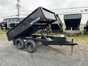 BWise 6 x 10 Deckover Dump Trailer 10K Spreader Gate