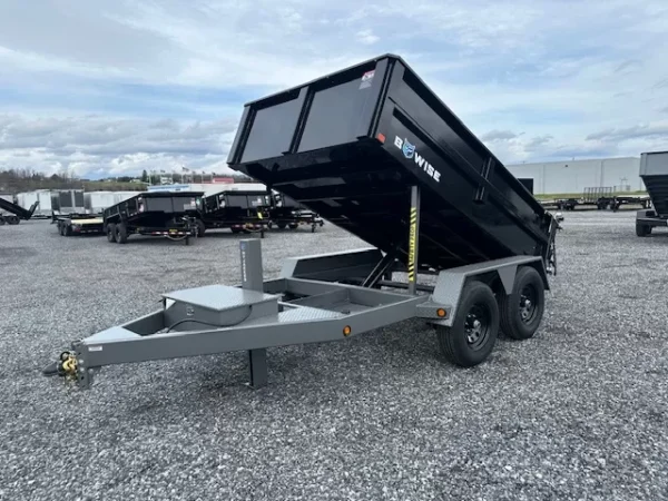 Bwise-6-x-10-Dump-Trailer-DLP10-10-Combo-Gate-Ramps-Hydraulic-Jack-7.webp BWise 6 x 10 Low Profile Dump Trailer Hydraulic Jack