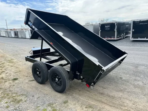 Bwise-6-x-10-Dump-Trailer-Rear-Spreader-Gate-6K-Axles-DTR610LP-10-3.webp BWise 6 x 10 Low Profile Dump Trailer 6K Axles