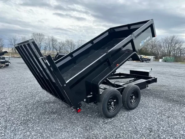 Bwise-6-x-12-Low-Profile-Dump-Trailer-DT612LP-LE-10-Landscape-Gate-3.webp BWise 6 x 12 Dump Trailer Landscape Ramp